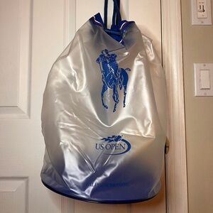 Polo Ralph Lauren Us Open Clear Drawstring Backpack